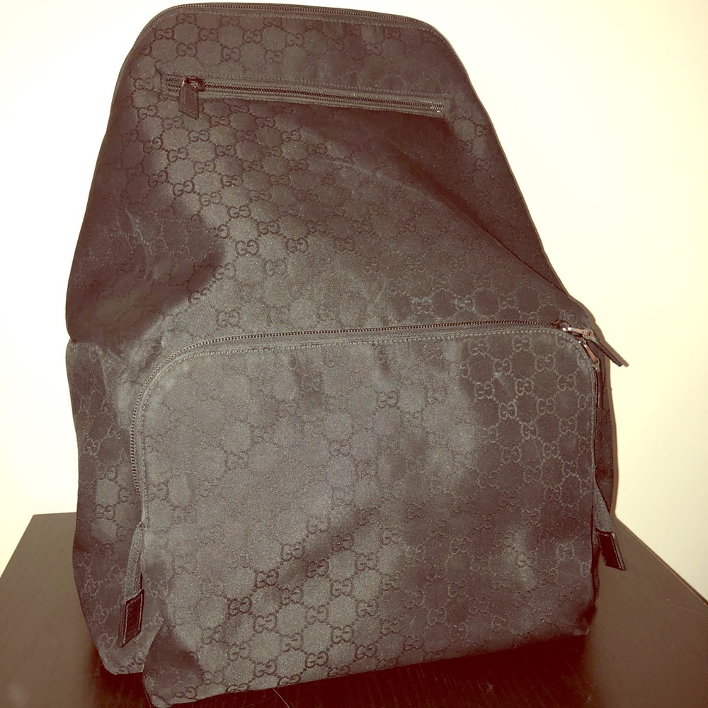GUCCI Canvas Backpack